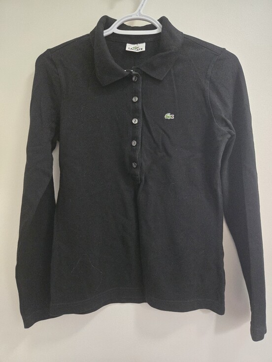 Lacoste Other - Kids Lacoste Long Sleeve Polo Shirt - M